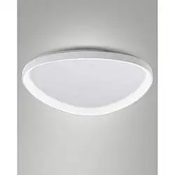 Quirk Plafoniera Led Bianca D.800