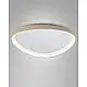 Quirk Plafon. Led Ottone Satin.D.800