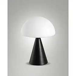 Blip Da Tavolo Nero Lampada da Tavolo Fabas Collezione BLIP Design Elegante e Moderno