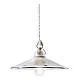 Sospensione Classica Asti Ceramica E Ottone Decorato Filo Blu 35Cm 1 Luce E27