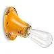 Applique Vintage giallo 11 cm Ferroluce