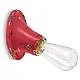 Applique Vintage rossa 11 cm Ferroluce