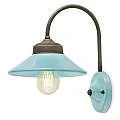 Applique Colors azzurra 25 cm Ferroluce