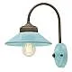 Applique Colors azzurra 25 cm Ferroluce
