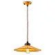 Lampadario Vintage Colors Ferro E Ceramica Giallo 1 Luce E27
