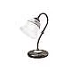 Lumetto Classico Ferrara Metallo E Ceramica Nero Sfumato Rame 1 Luce E14