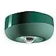 Plafoniera Vintage Decò Bellota Ceramica Verde Bottiglia 1 Luce E27