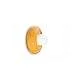 Applique Vintage Decò Bumbum Ceramica Gialla 1 Luce G9