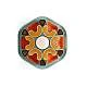 Applique Decò Phytia Ceramica Multicolor 1 Luce E27 C2800