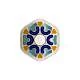 Applique Decò Phytia Ceramica Multicolor 1 Luce E27 C2801