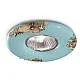 Faretto Vintage azzurro 4 cm Ferroluce