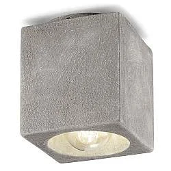 Plafoniera Vintage Ceramica Cemento 1 Luce E27