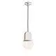 Sospensione Vintage Decò Habea Ceramica Crema 1 Luce E27