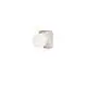Applique Vintage Flip Ceramica Crema Vetro Opalino 1 Luce G9