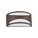 Applique REX-3 E27 Dimmerabile Finitura Coffee Ideal Lux