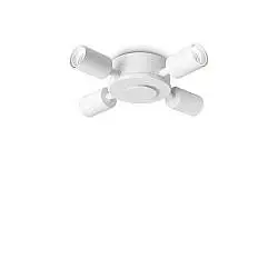 Plafoniera Set Collezione SET 4 luci Bianco Dimmerabile Metallo Ideal Lux