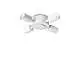 Plafoniera Set Collezione SET 4 luci Bianco Dimmerabile Metallo Ideal Lux