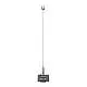 Accessorio Collezione EGO Finitura Nero Altezza 208,5 Cm Ideal Lux