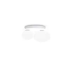 Plafoniera Collezione NINFEA 2 G9 Dimmerabile Finitura Bianco Ideal Lux