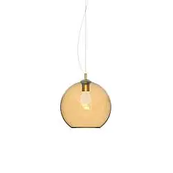 Lampada da soffitto Collezione NEMO Ambra Altezza Regolabile Metallo/Vetro Ideal Lux