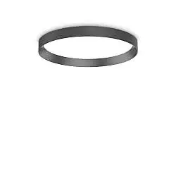 Plafoniera Collezione FLY LED 26W Luce Calda Nero IP40 Ideal Lux