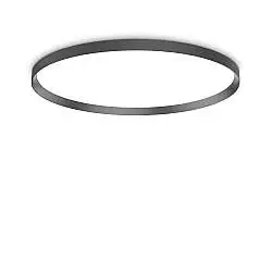 Plafoniera Collezione FLY LED 68W luce calda Nero Ideal Lux