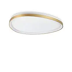 Plafoniera Collezione GEMINI LED 42W Luce Calda 3000K Ottone Ideal Lux