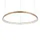 Lampada A Sospensione Collezione GEMINI Led 78W Luce Calda Ottone Ideal Lux