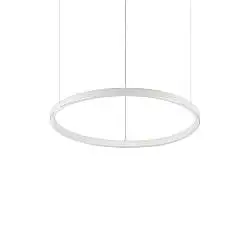 Lampada da Terra Oracle LED 29W Luce Calda 3000K Finitura Bianco Ideal Lux