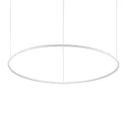 Lampada a sospensione Oracle D150 81W luce calda Bianco Ideal Lux