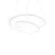 Plafoniera Oz LED 47W Luce Calda 3000K Bianco Altezza Regolabile Ideal Lux