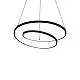 Lampada OZ LED 47W Luce Calda 3000K Finitura Nera Altezza Regolabile Ideal Lux