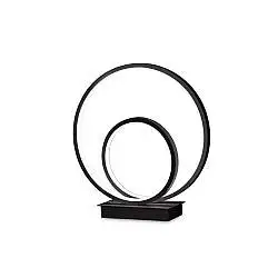 Lampada Oz Collezione OZ LED 22W Luce Calda 3000K Finitura Nera Ideal Lux