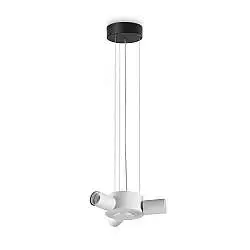 Lampada a soffitto Collezione SET E27 3 luci Finitura Nero Ideal Lux