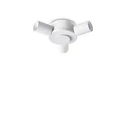 Applique Set Collezione SET 3 luci E27 Finitura Bianco Ideal Lux