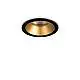 Faretto Ad Incasso Collezione GAME 5.5W Luce Calda Nero Oro Ideal Lux