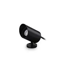 Proiettore Koala LED 7W Luce Calda 3000K Nero Metallo Ideal Lux