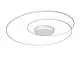 Lampada sospesa Collezione OZ LED 75W Luce Calda 3000K Bianco Ideal Lux