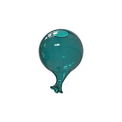 Accessorio Sospensione Collezione CLOWN Vetro Verde 20,6 Cm Ideal Lux