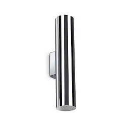 Applique Look 2 Luci GU10 Cromo Dimmerabile con Lampadine Incluse Ideal Lux