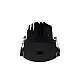 Faretto Ad Incasso Infinity Led 7W Luce Calda 3000K Nero Ideal Lux