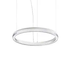 Lampada A Sospensione Crown LED 31W Luce Calda Bianco Altezza Regolabile Ideal Lux