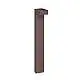 Lampada da Parete Sirio LED 13W Luce Calda 3000K Coffee Ideal Lux