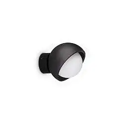 Applique Bloom G9 4W Nero Dimmerabile Vetro/Alluminio Ideal Lux