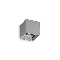 Applique Esterno Collezione ATOM 12W Luce Naturale Grigia Ideal Lux