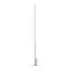Lampada Da Terra Essence Luce Calda 24W Bianca Metallo/Vetro Ideal Lux