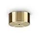 Accessorio Mapa Rosone Ottone 9 cm Altezza 4,2 cm Colore Ottone Ideal Lux