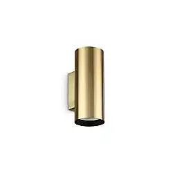Applique Look 2 Luci Ottone Dimmerabile 28W Lampadine Incluse Ideal Lux