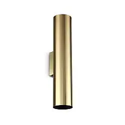 Lampada Da Parete Collezione LOOK 2 Luci Gu10 Ottone Dimmerabile Ideal Lux