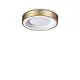 Plafoniera Collezione PLANET LED 15W Luce Naturale 4000K Ottone Ideal Lux